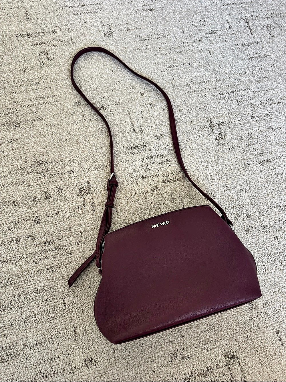 Nine West Crossbody Bag in Burgundy